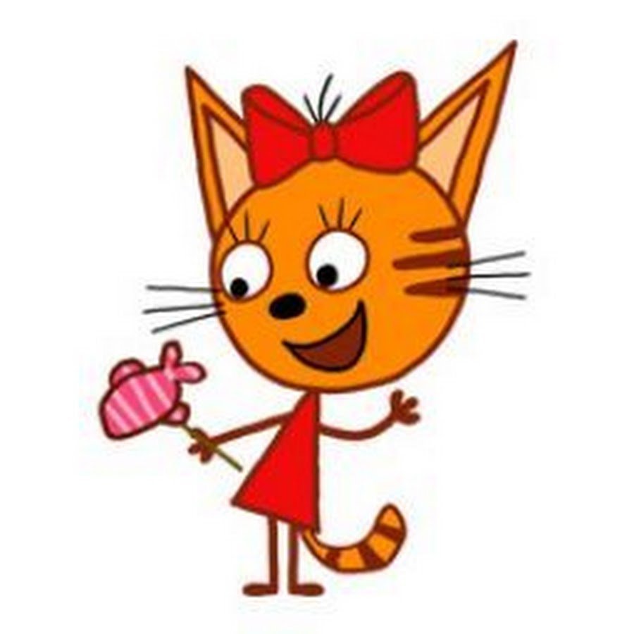 Герои мультика три кота