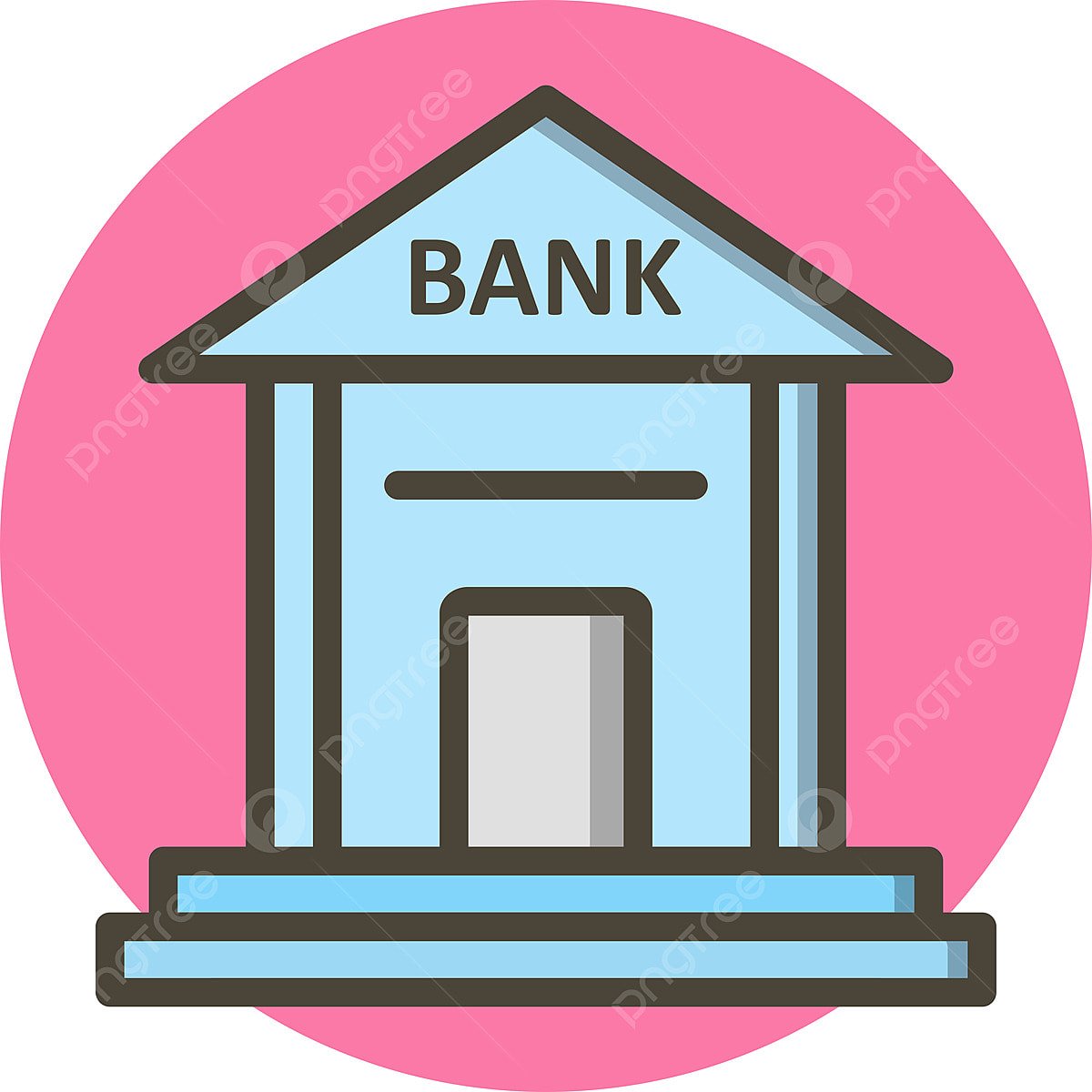 Надпись банк