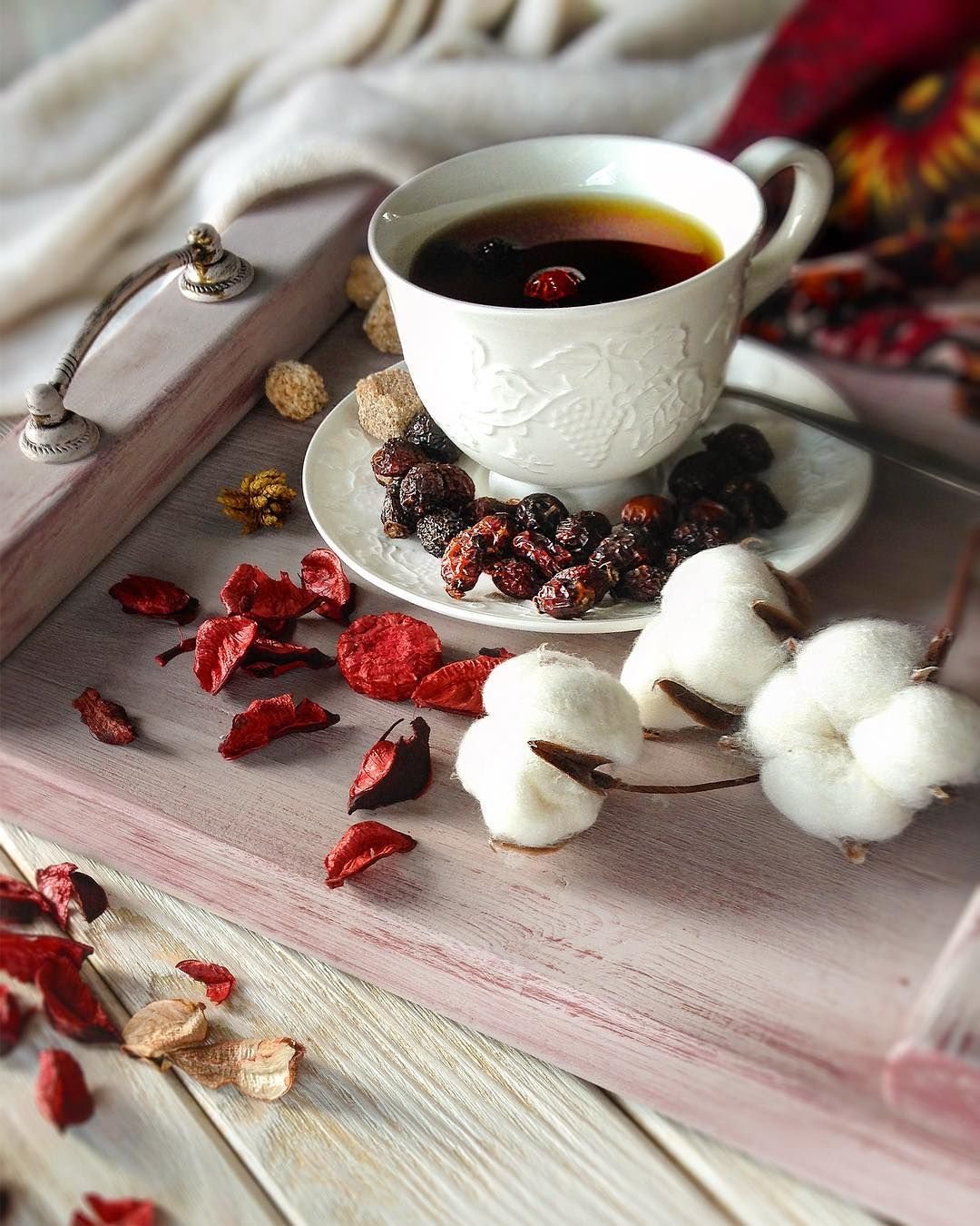 С добрым утром с чаем