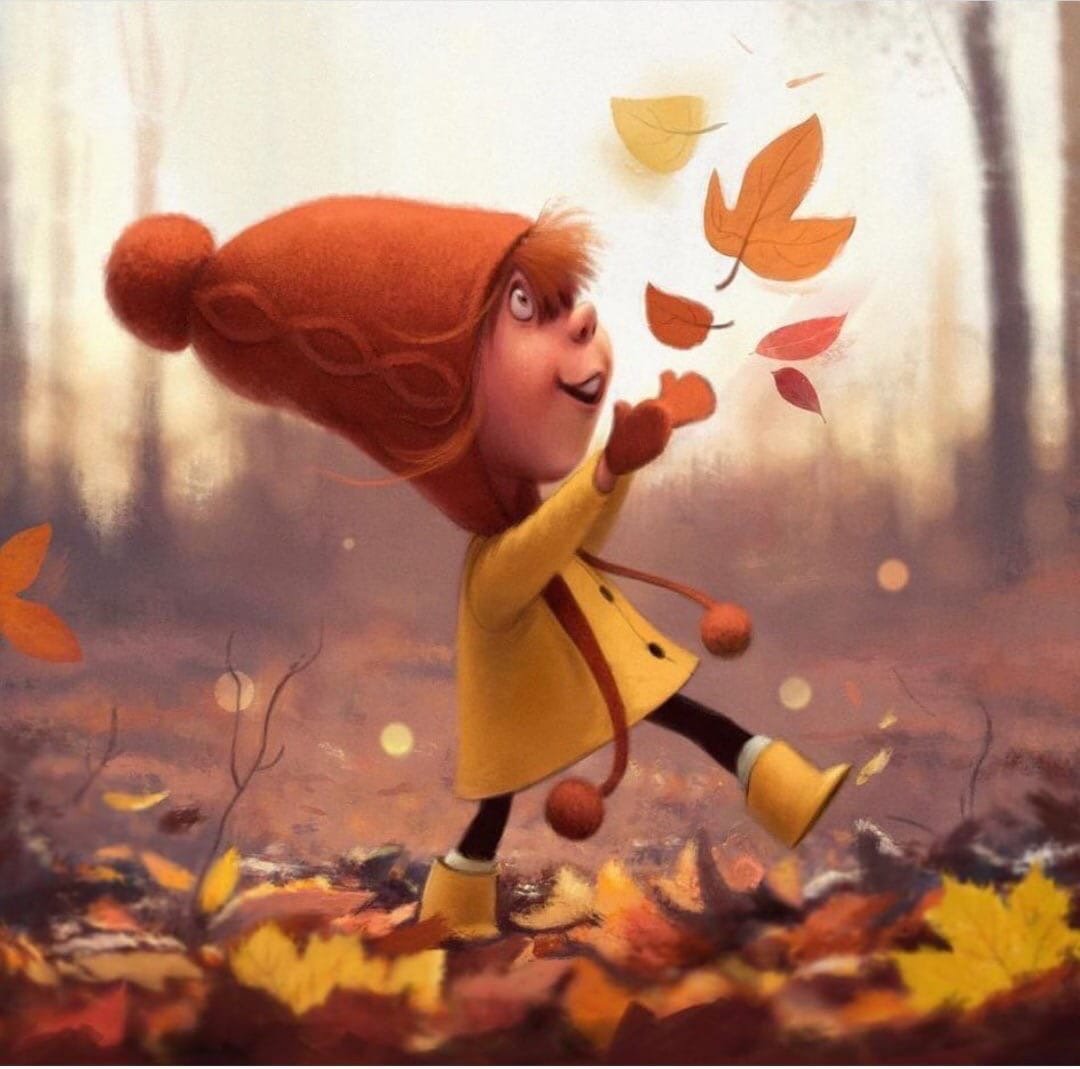 Доброе осеннее утро прикольные