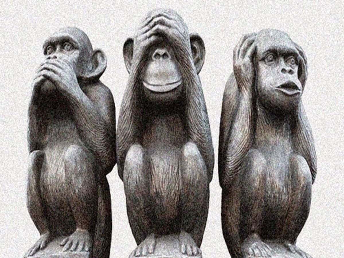 Три Мудрые обезьяны