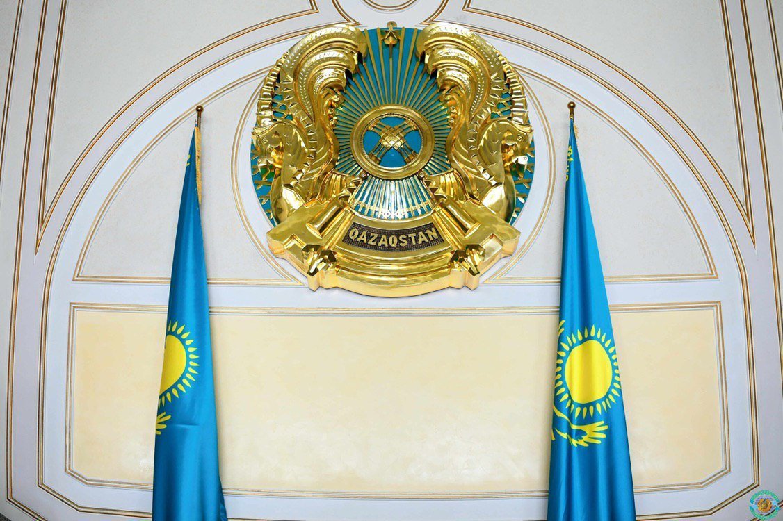 Флаг Казахстана вектор