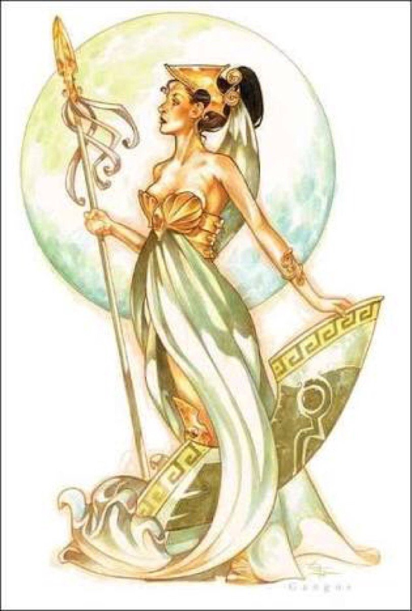 Афина эмблема