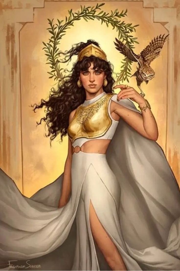 Афина Паллада богиня