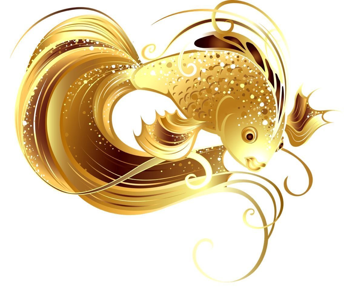 Кошельковый талисман рыбки