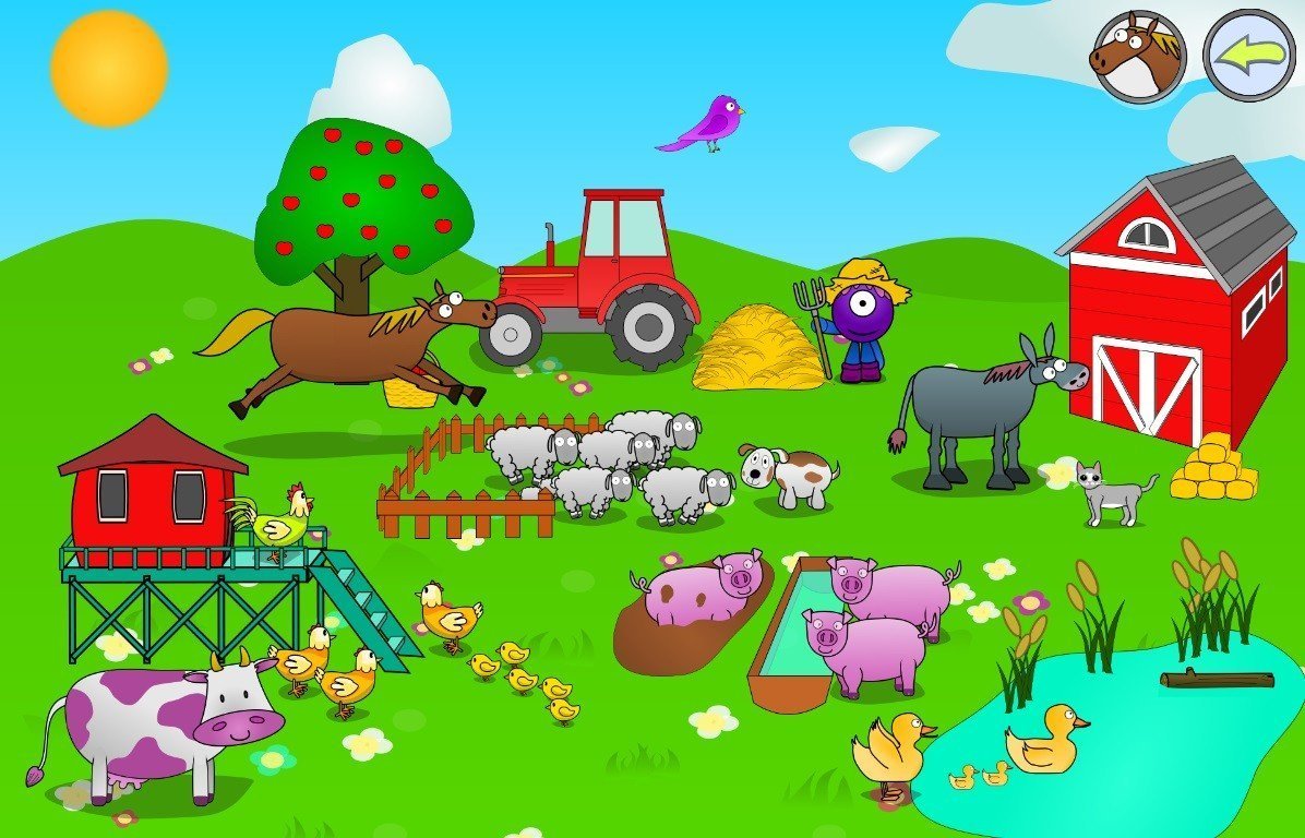 Малыши на ферме
