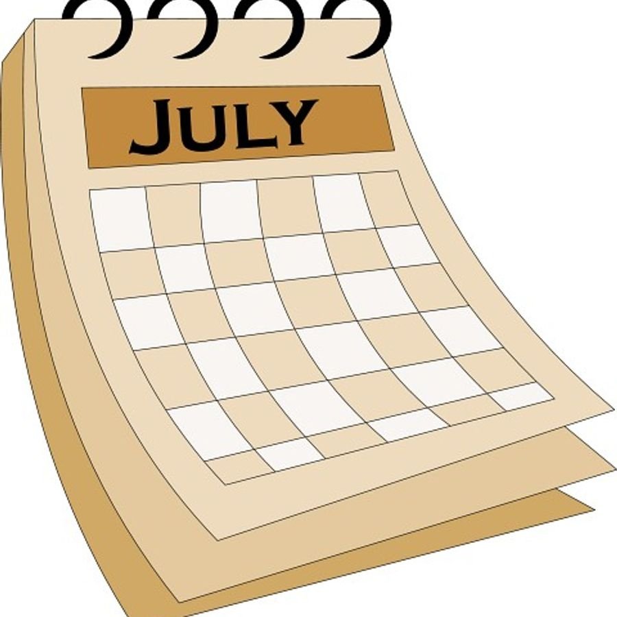 Календарь рисунок на белом фоне