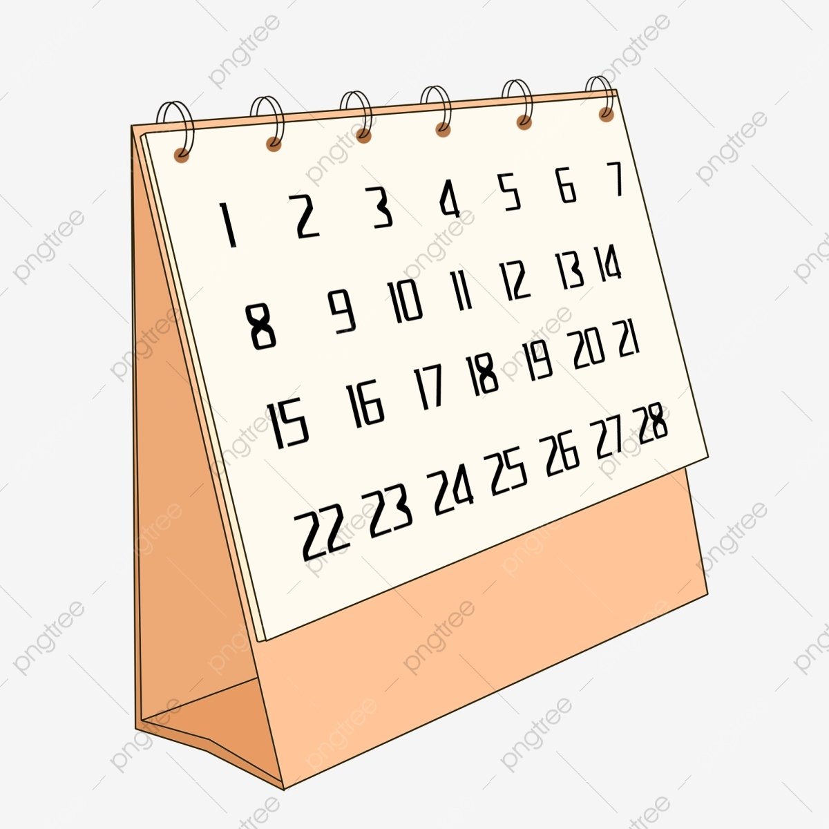 Календарь рисовать