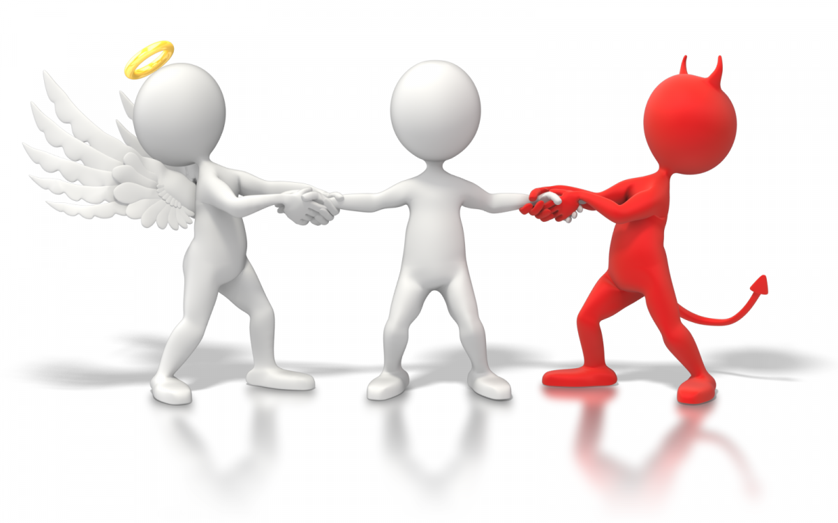 Внутриличностный конфликт человечки