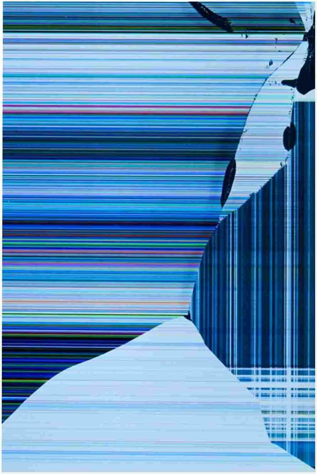 Разбитый экран телевизора