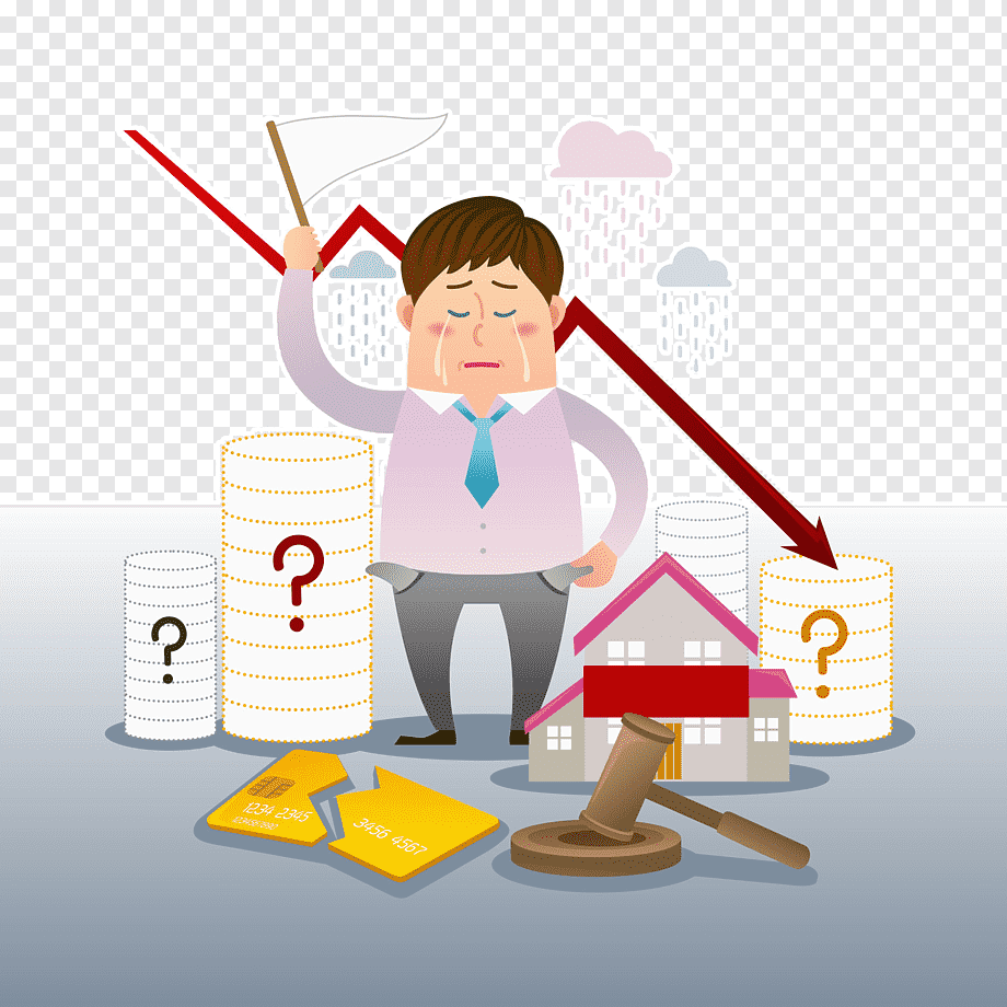 Банкротство рисунок