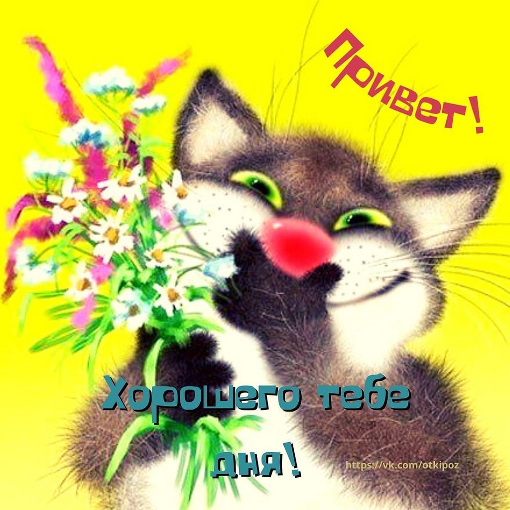 1 день весны день кошек картинки. Лев Бартенев коты. Кот с цветами открытка. Кот дарит цветочек. Котик с цветочком.