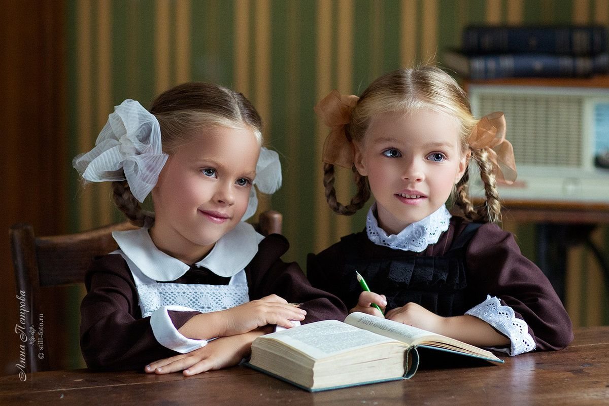 Красивые первоклассницы