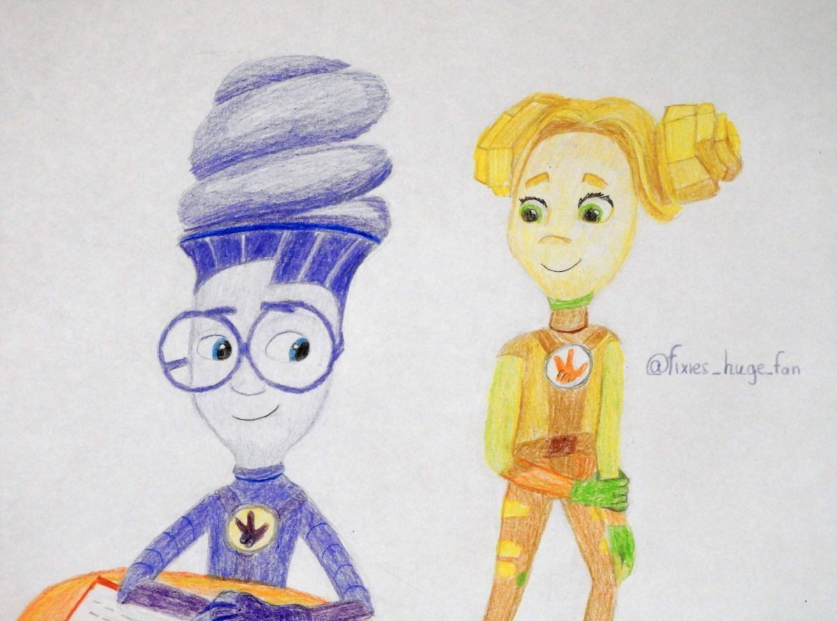 Фиксики картинки по одному