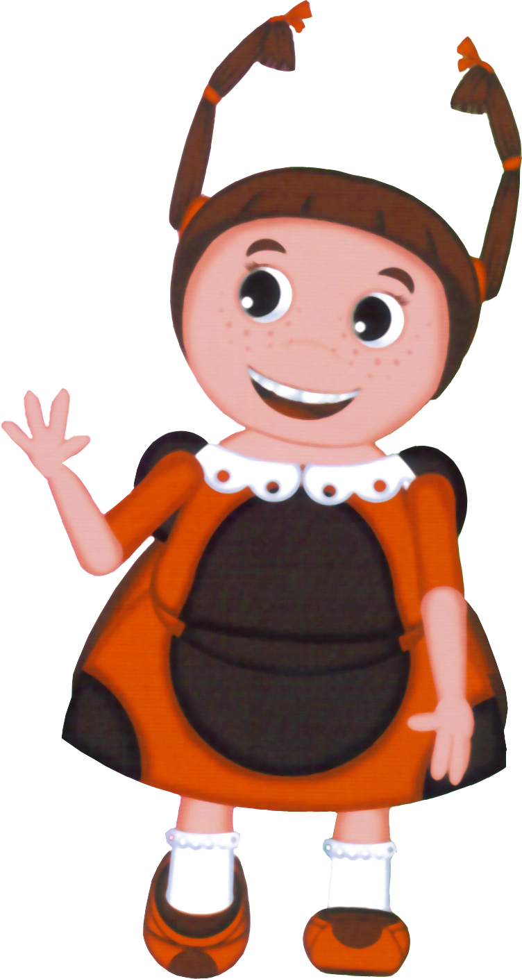 Персонажи из мультика Лунтик и его друзья