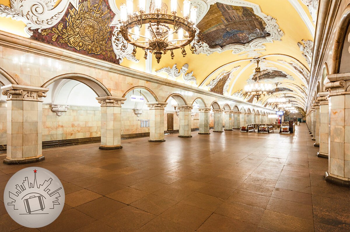 Красивые станции Московского метрополитена