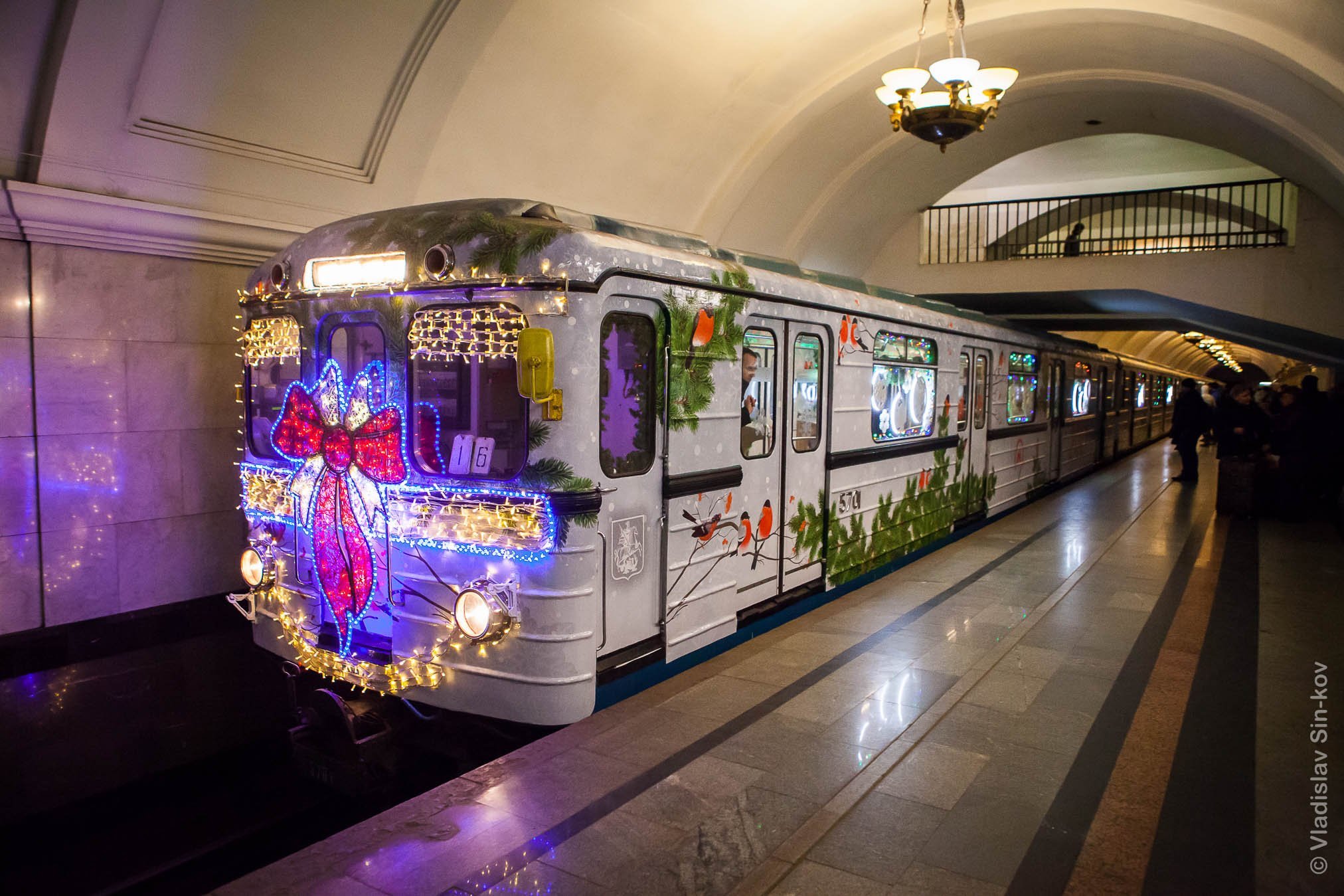 Москва вагон метро
