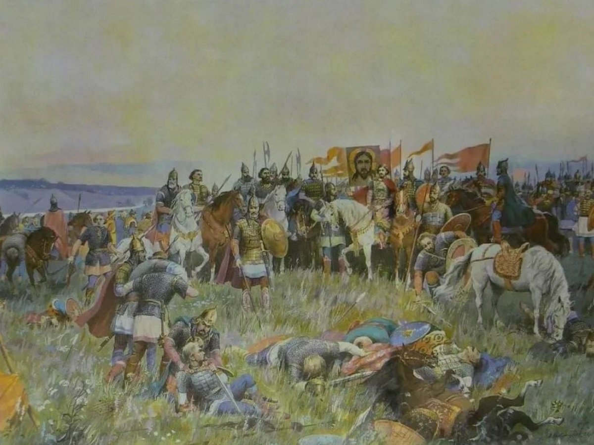 Начало Куликовской битвы