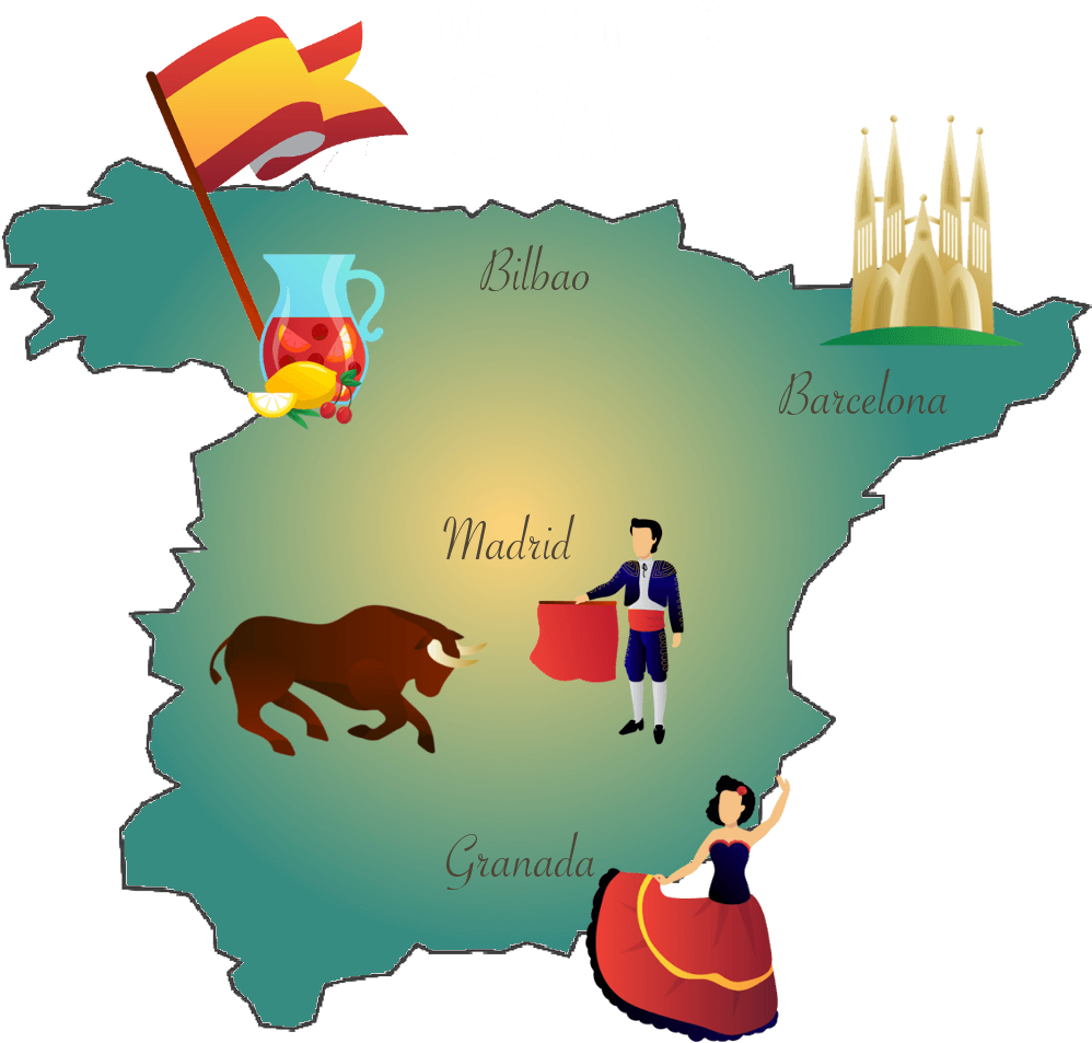 Испания иллюстрации