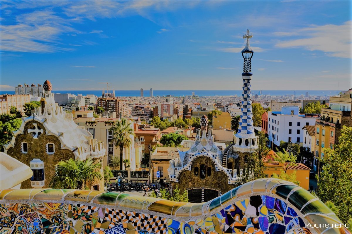 Испания парк Гауди