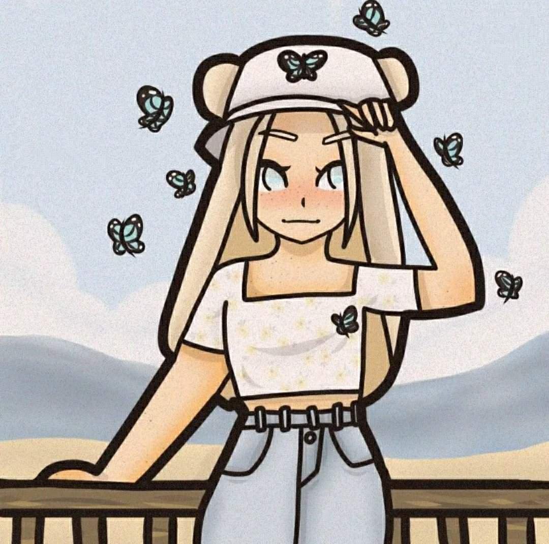 Арт бекона РОБЛОКС девочки