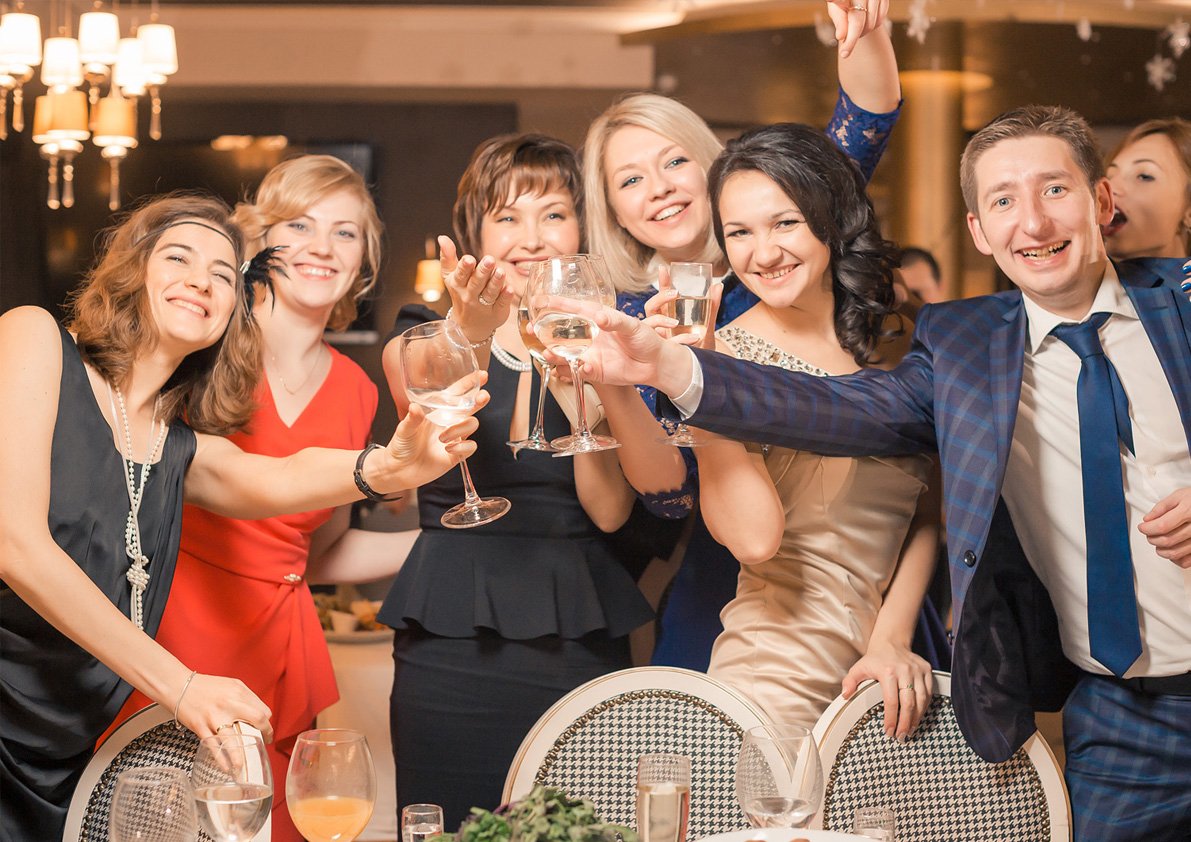 Новогодний корпоратив на природе