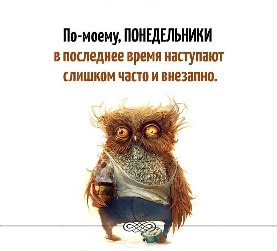Цитаты про понедельник прикольные