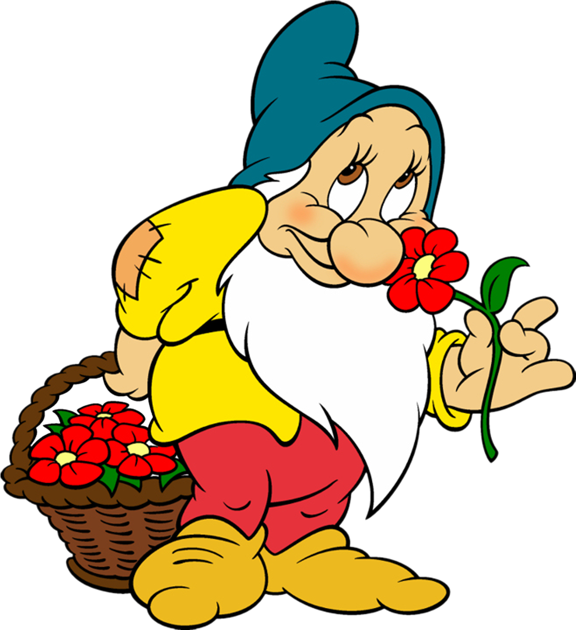 Гном Скромник из Белоснежки