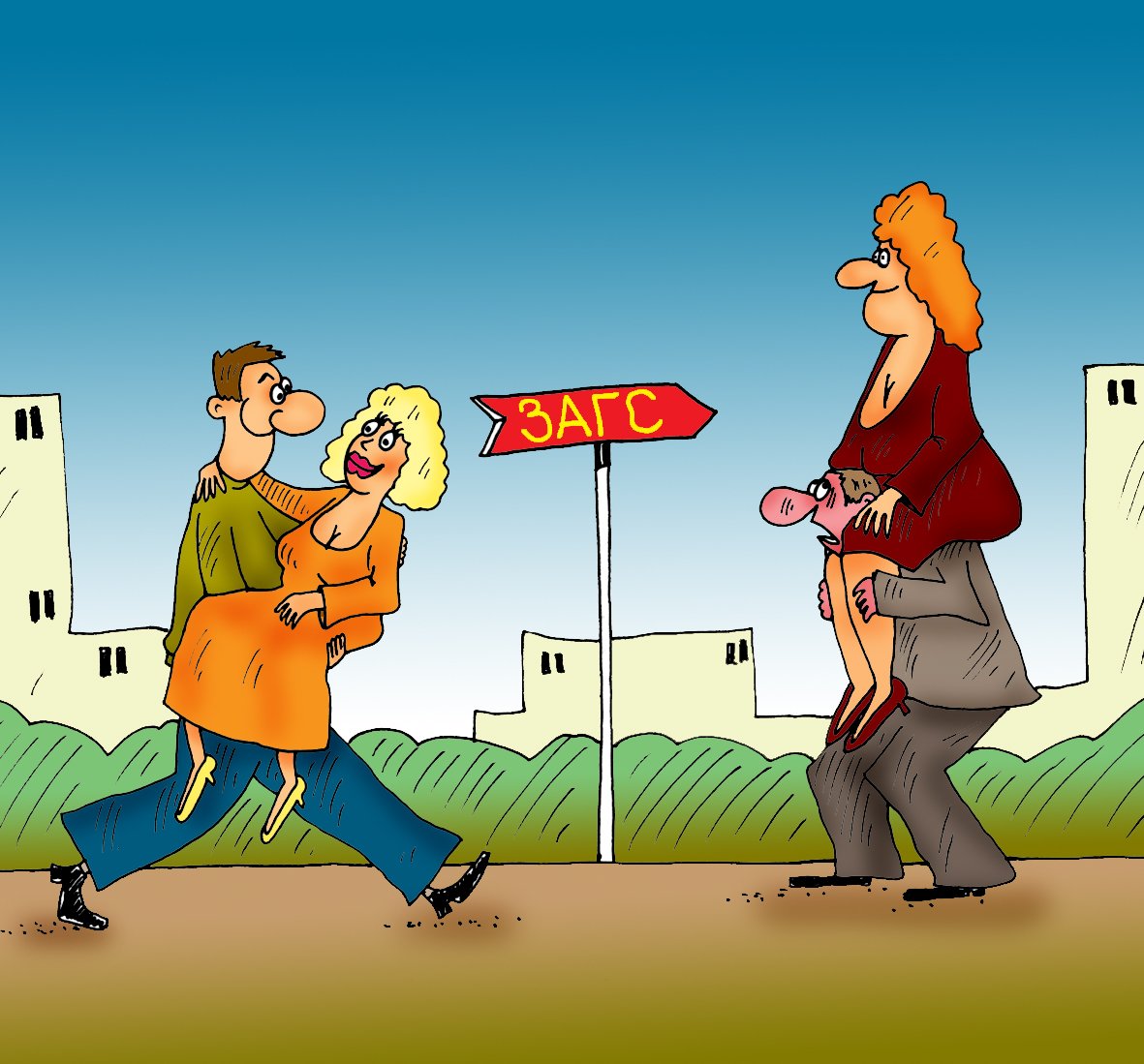 Карикатуры Шарлиз Терон