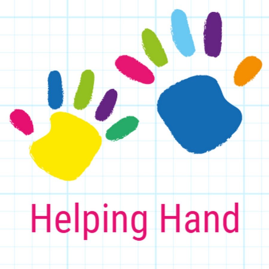 Отпечаток руки ребенка цветной