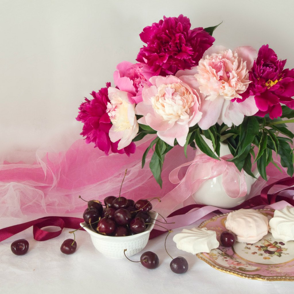 Открытки с днём рождения с фиолетовыми цветами