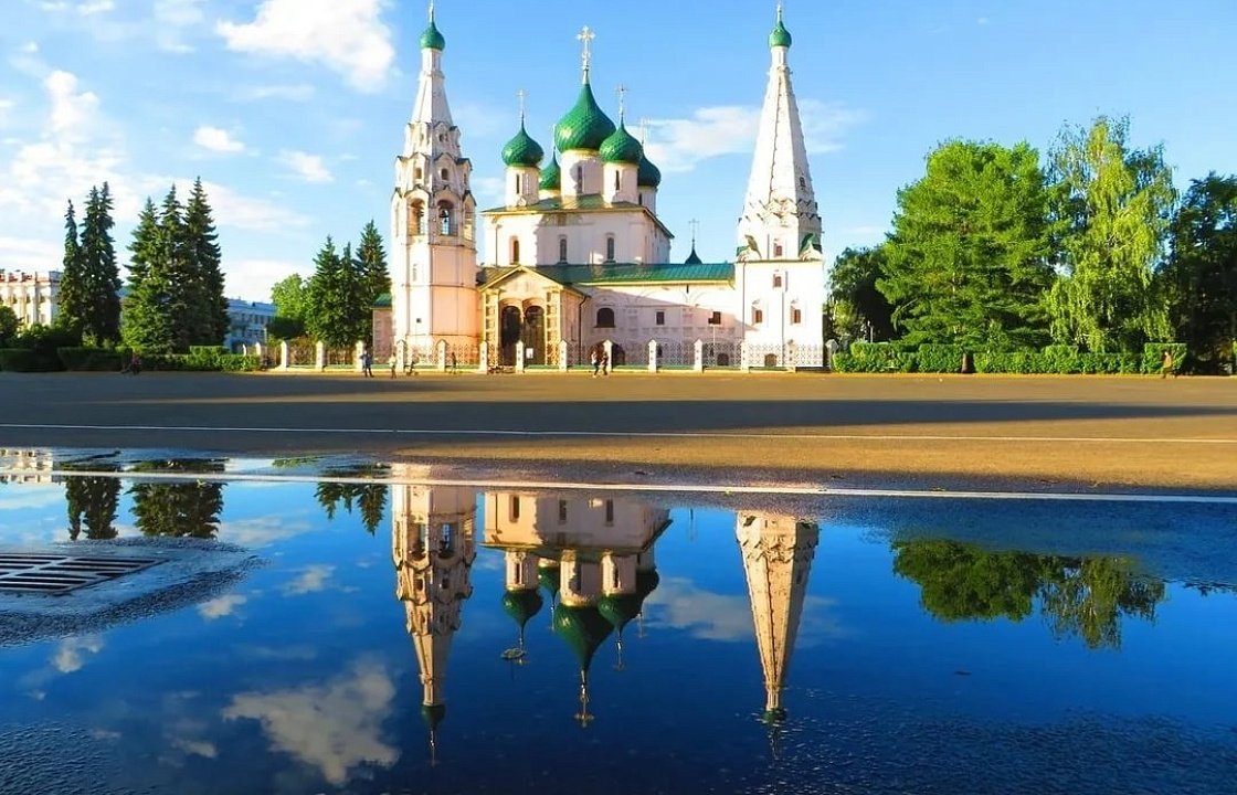Исторический центр Ильи пророка в Ярославле