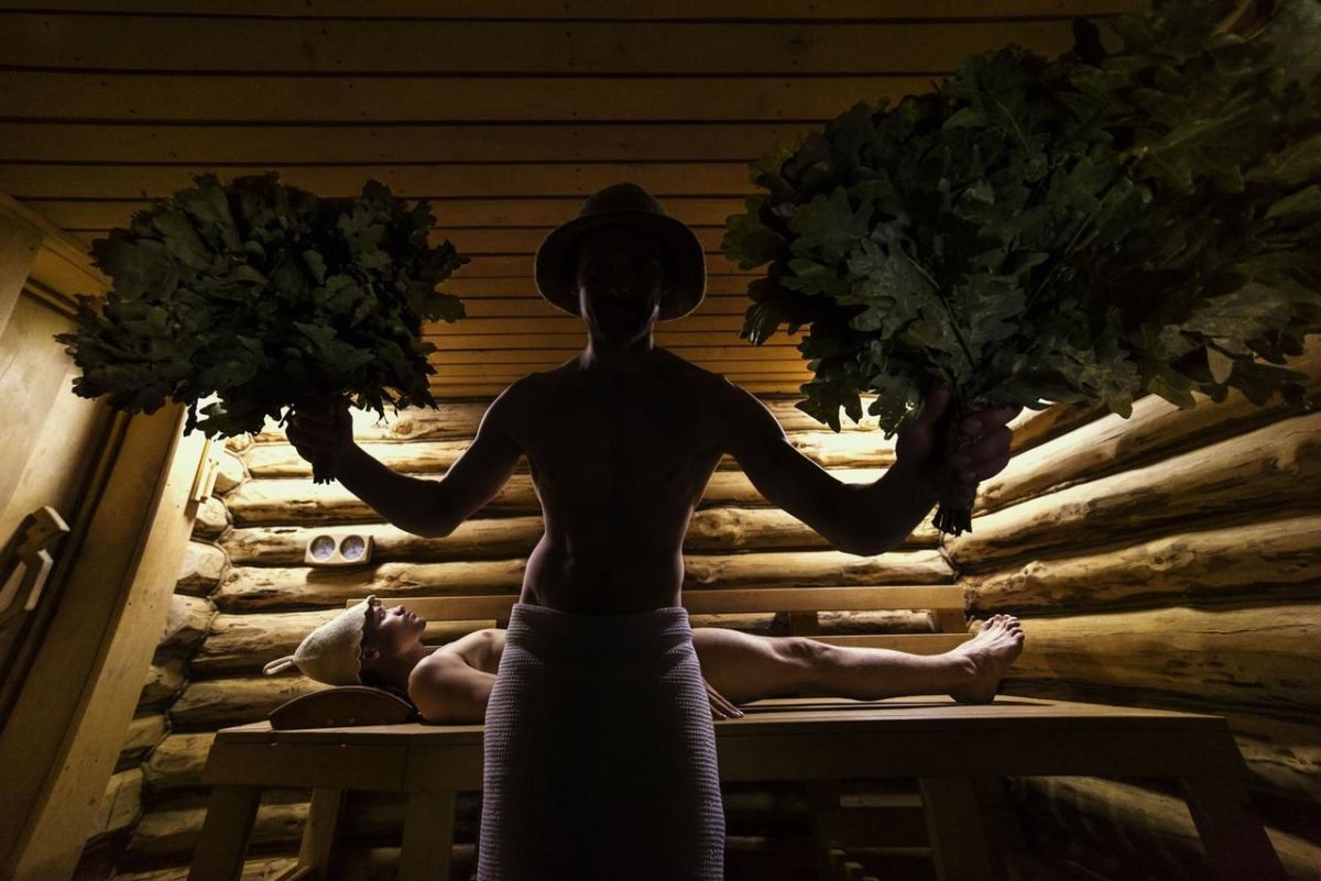 Креативная реклама бани