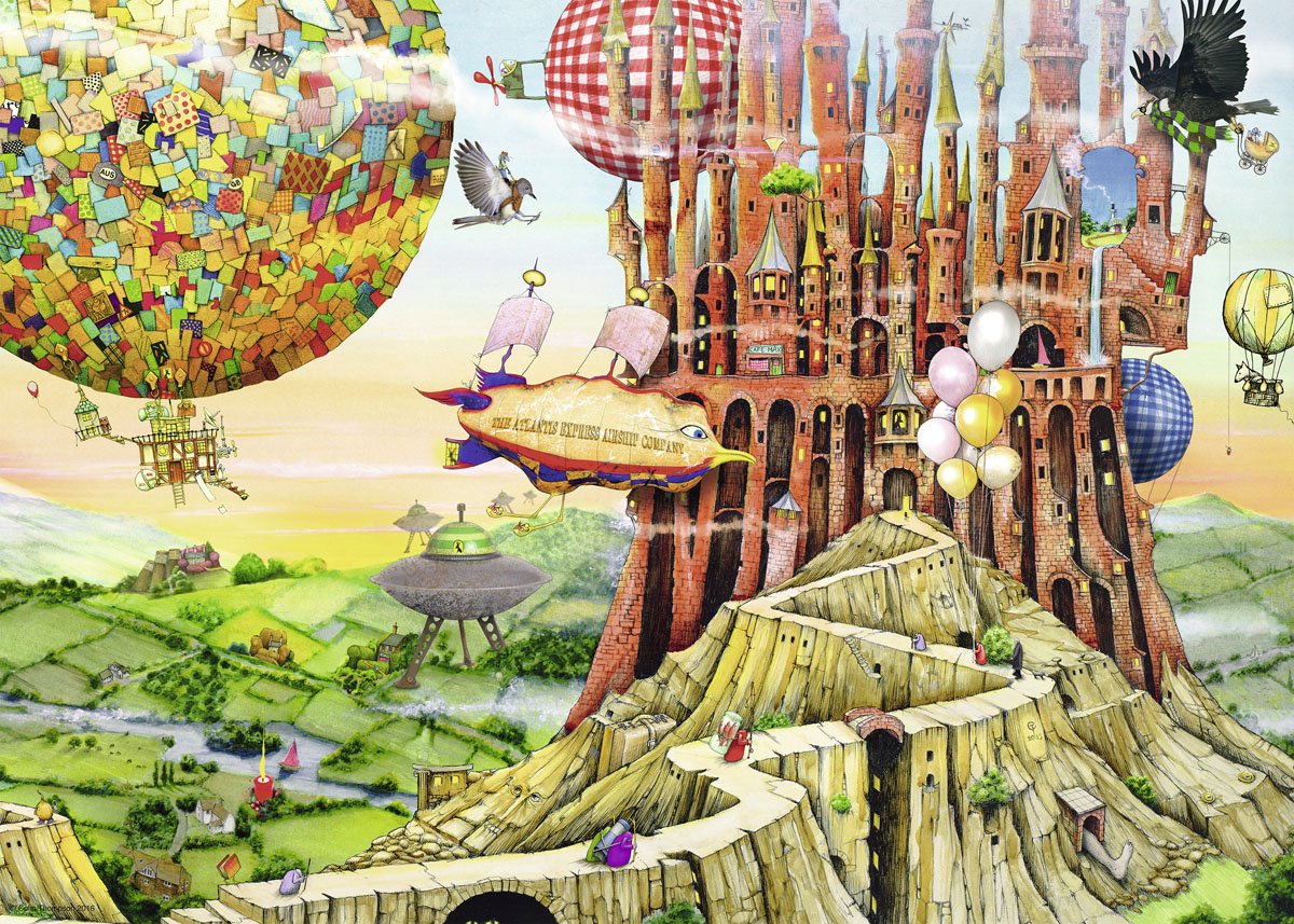 Картины с множеством деталей