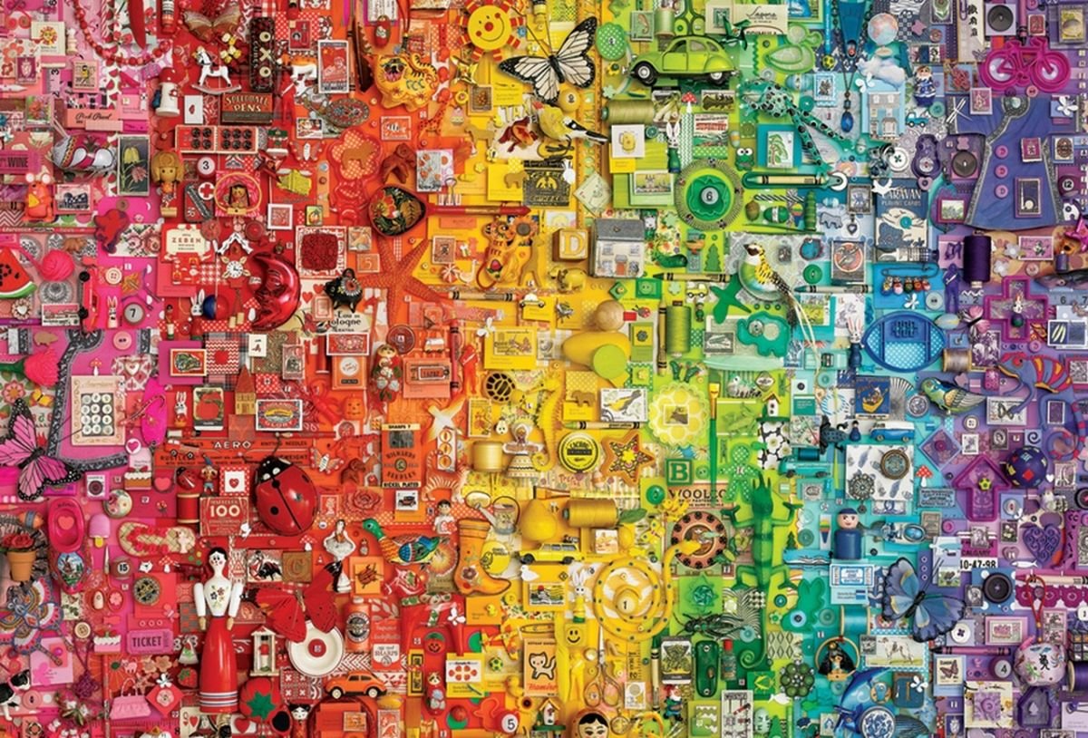 Пазл Cobble Hill Радуга