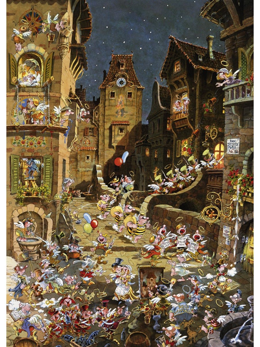 Пазлы Heye 1000 элементов вертикальные