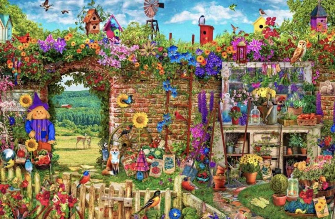 Картины с множеством деталей