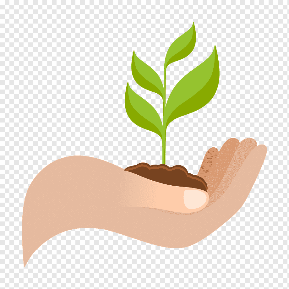 Природа в руках вектор