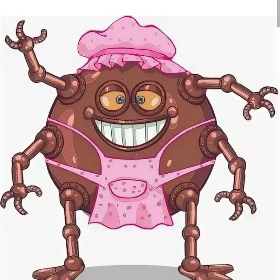 Смешарики робот железная няня