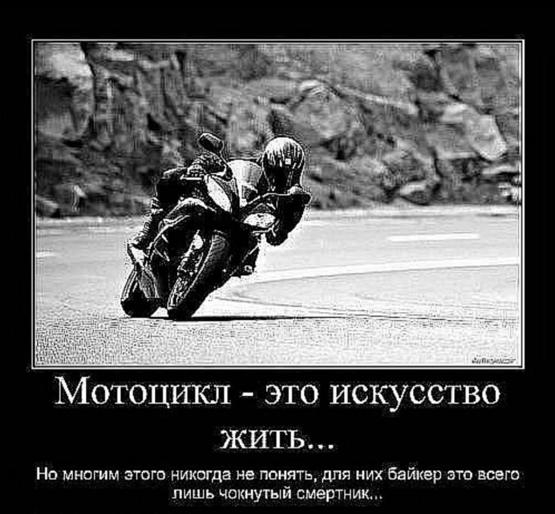 Цитаты мотоциклистов