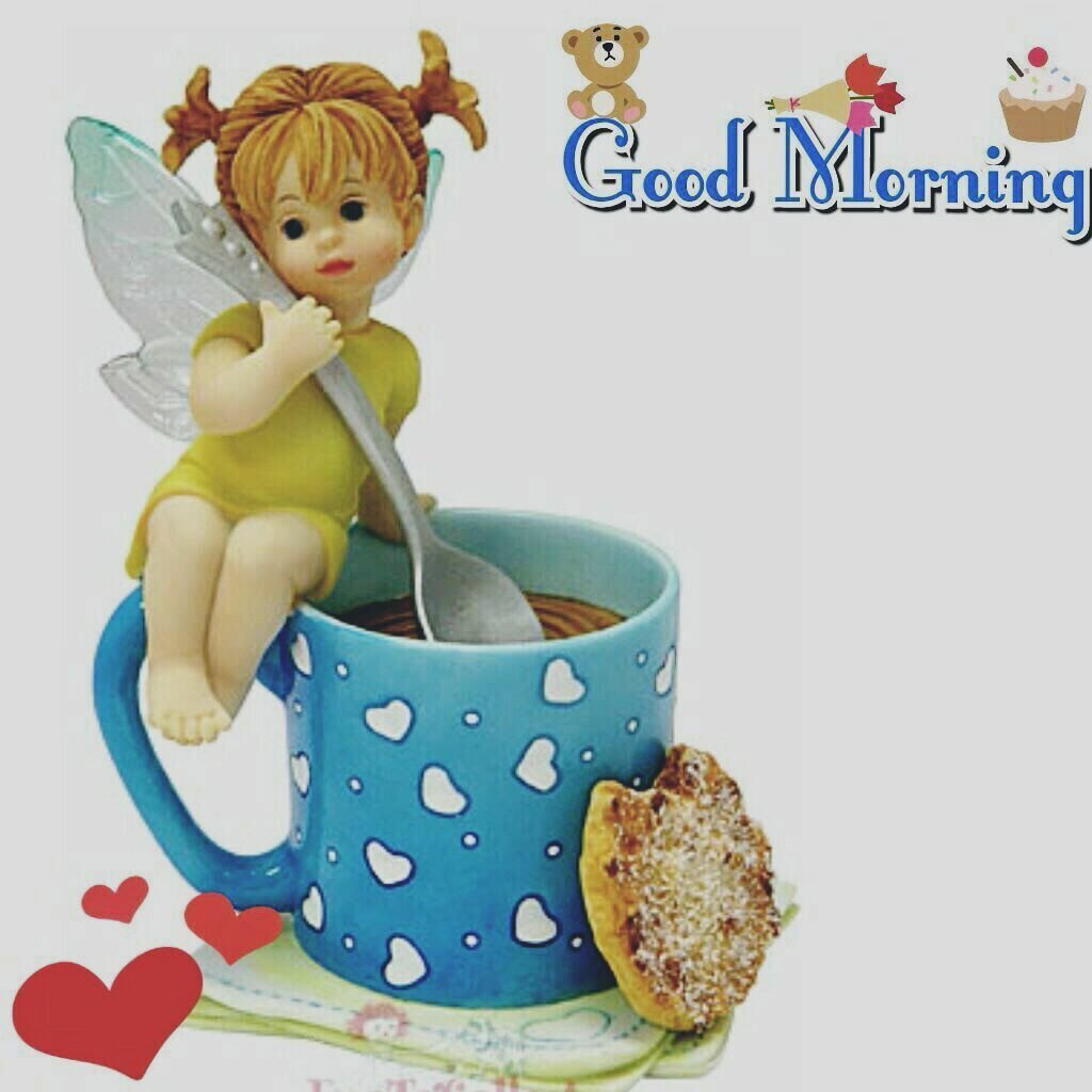 Ангелочек с кофе