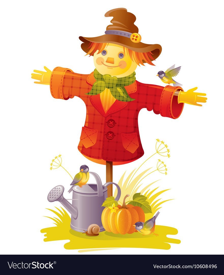 Огородное пугало маска