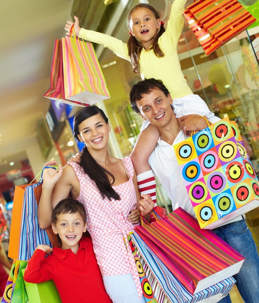 Одежда для всей семьи баннер