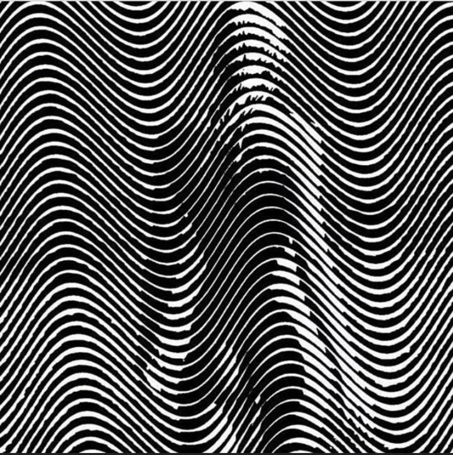 Оптическая иллюзия волны