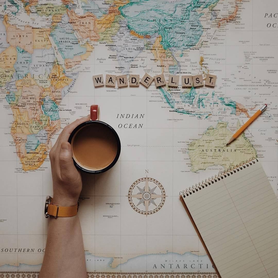 Карта путешествий