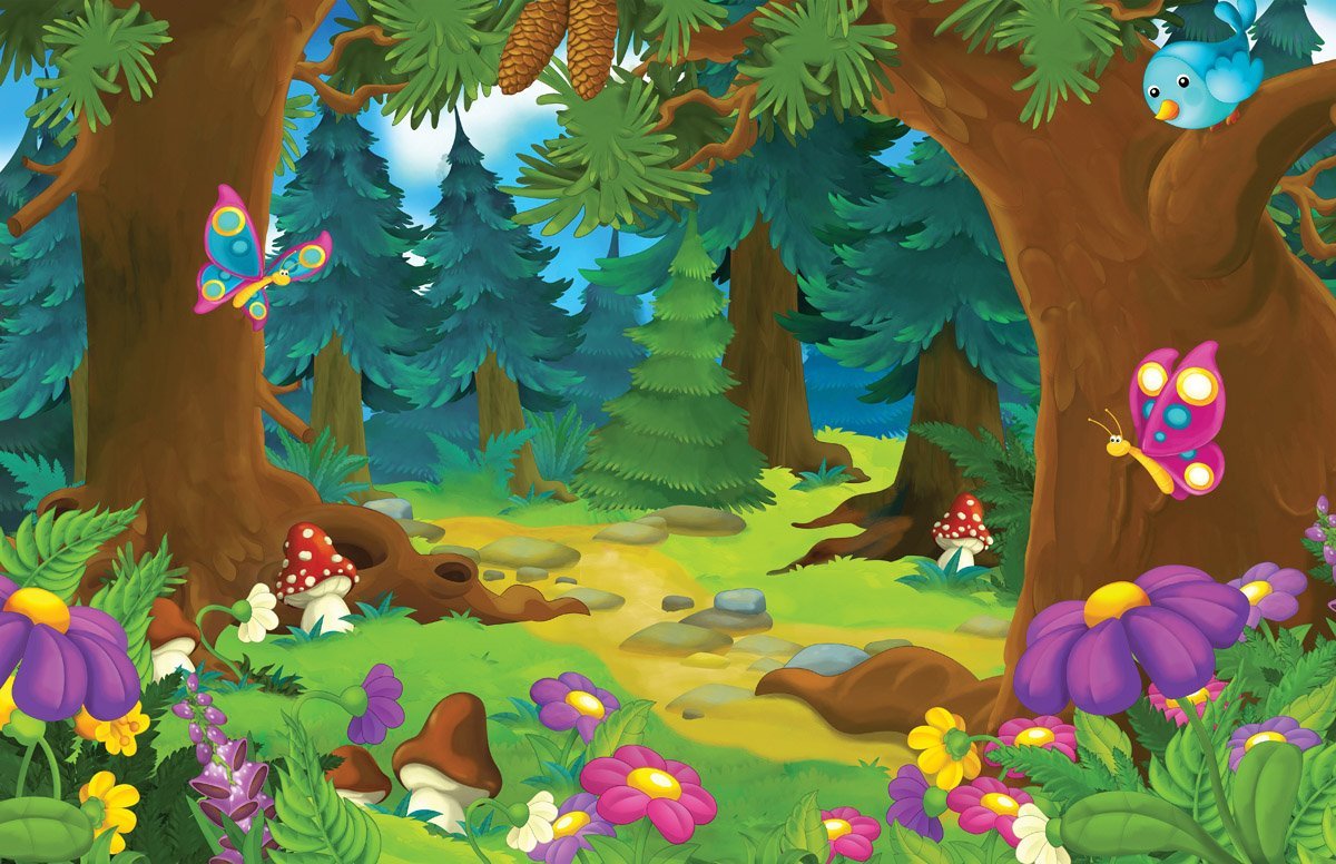 Весенняя Полянка для детей