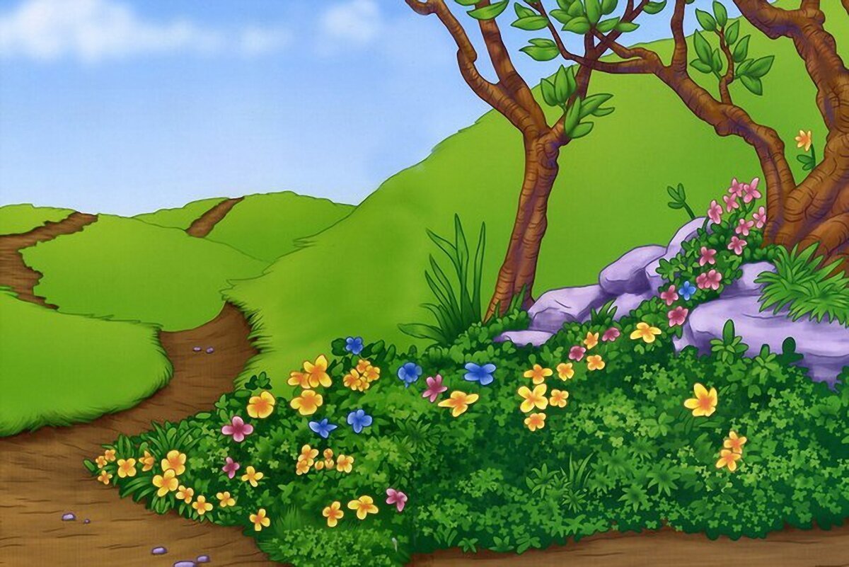 Лес из сказки