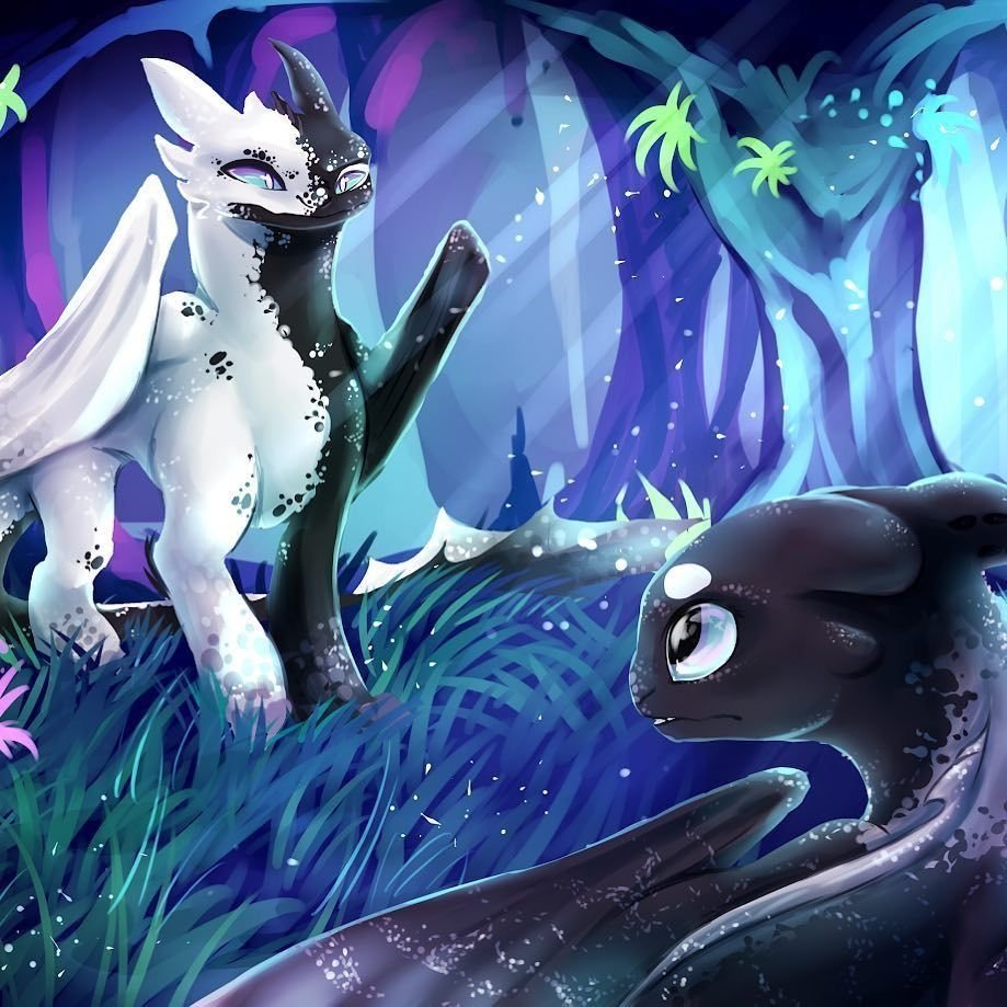 Дракон ночная и дневная фурия