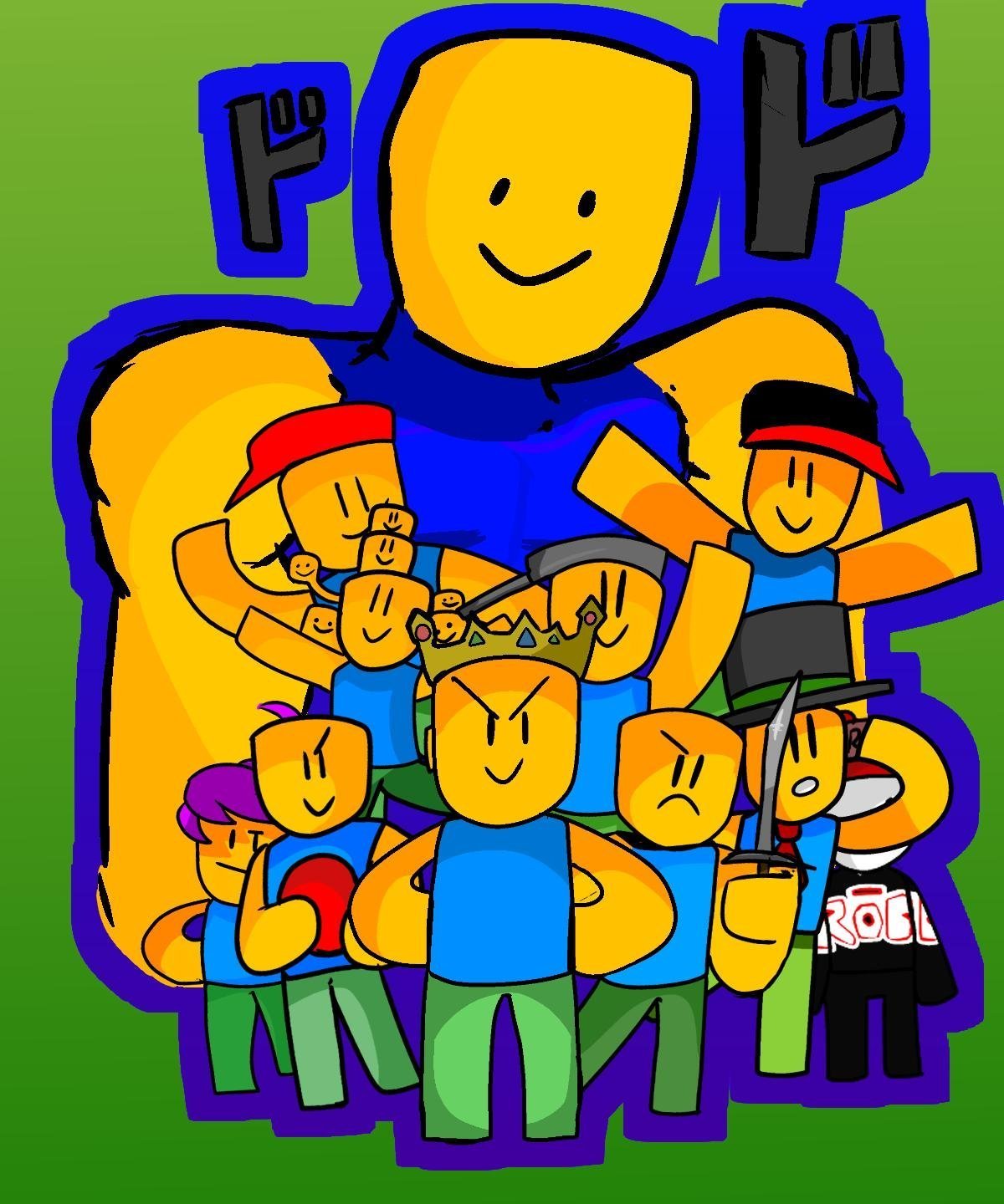 Плакат РОБЛОКС