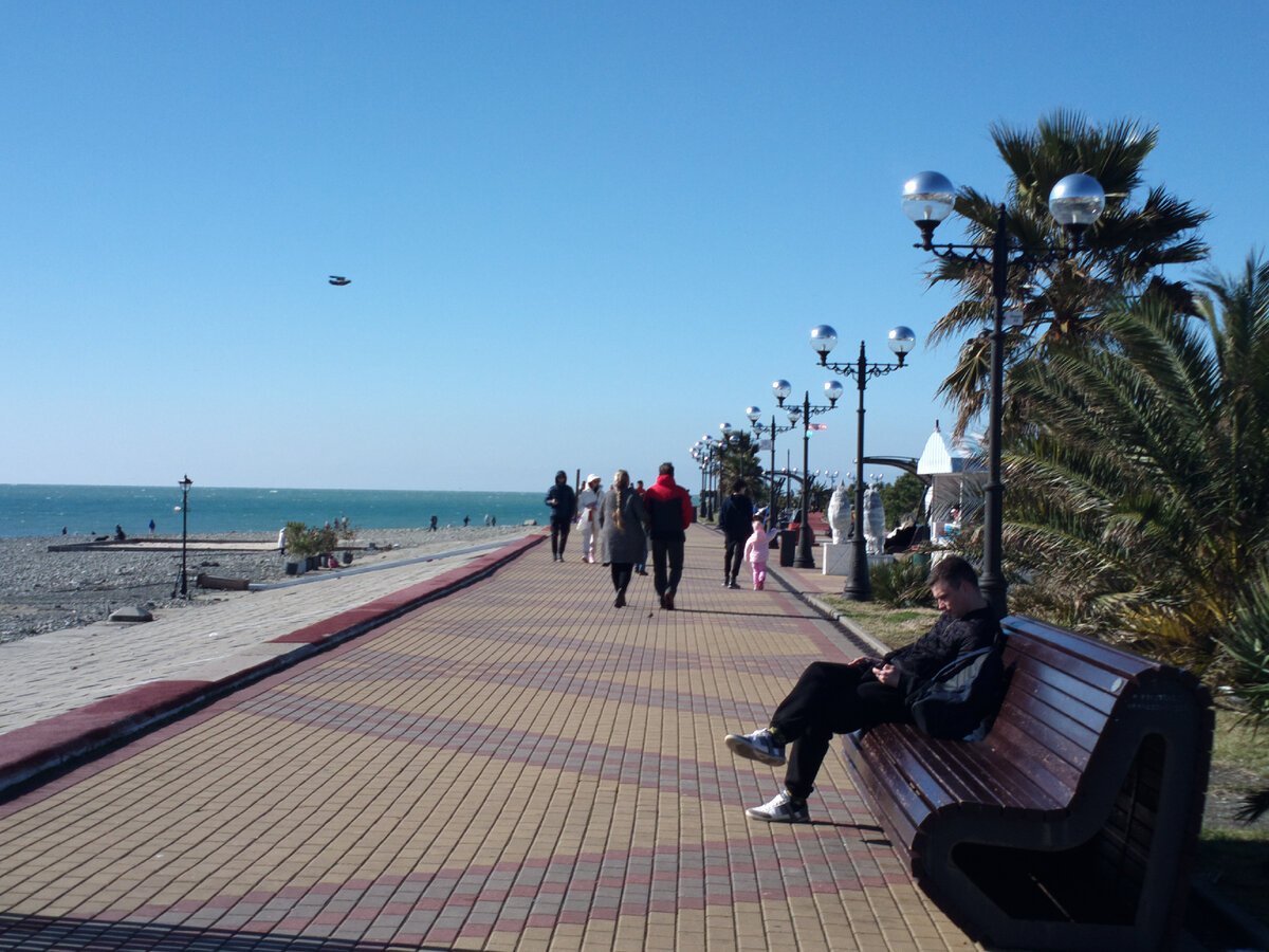 Набережная Адлер Олимпийский парк